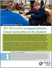 10 Reasons to Support Inclusive School Communities for ALL Student