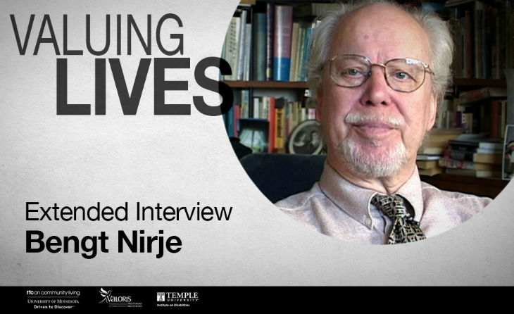Archival interview – Bengt Nirje