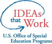 OSEP-funded "IDEAs that Work" logo