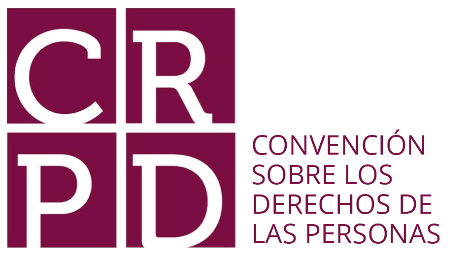 Logotipo de la convención sobre los derechos de las personas con discapacidades.