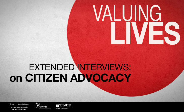 Extended interviews – Citizen Advocacy