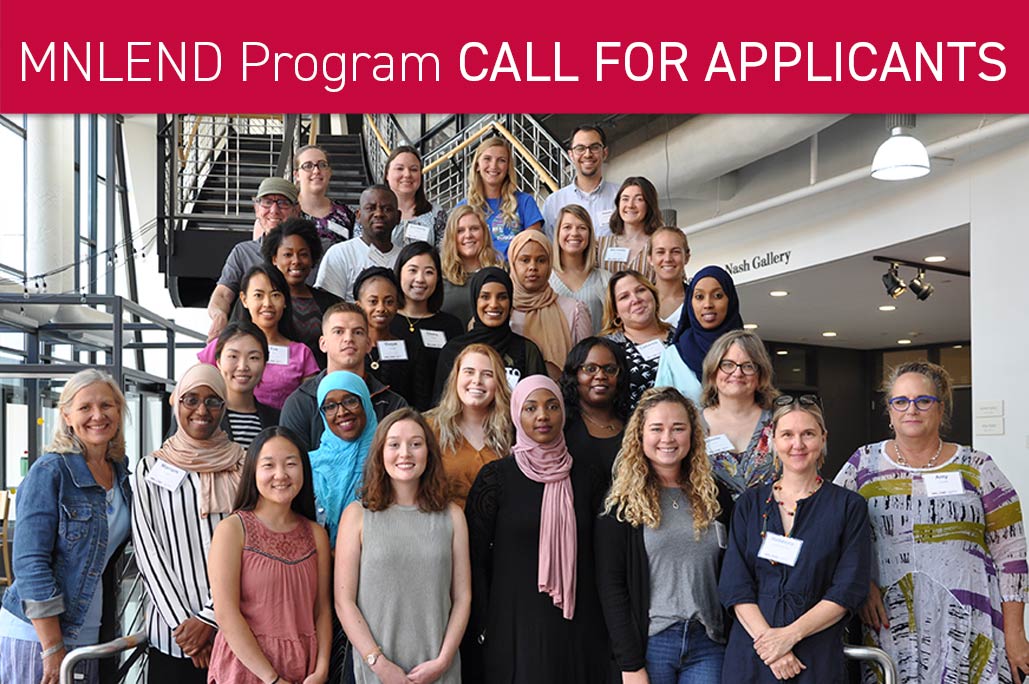 A cohort of MNLEND fellows with program administrators.