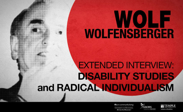 Extended interview – Wolf Wolfensberger on disability studies